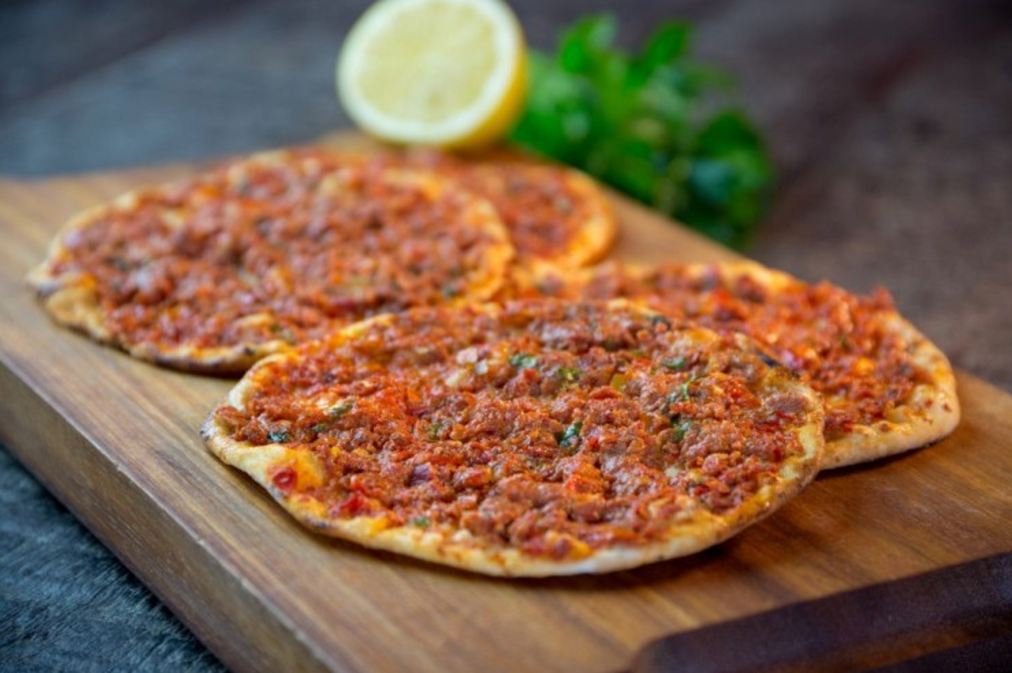 Bread with Meat ( Laham Bil Ageen)